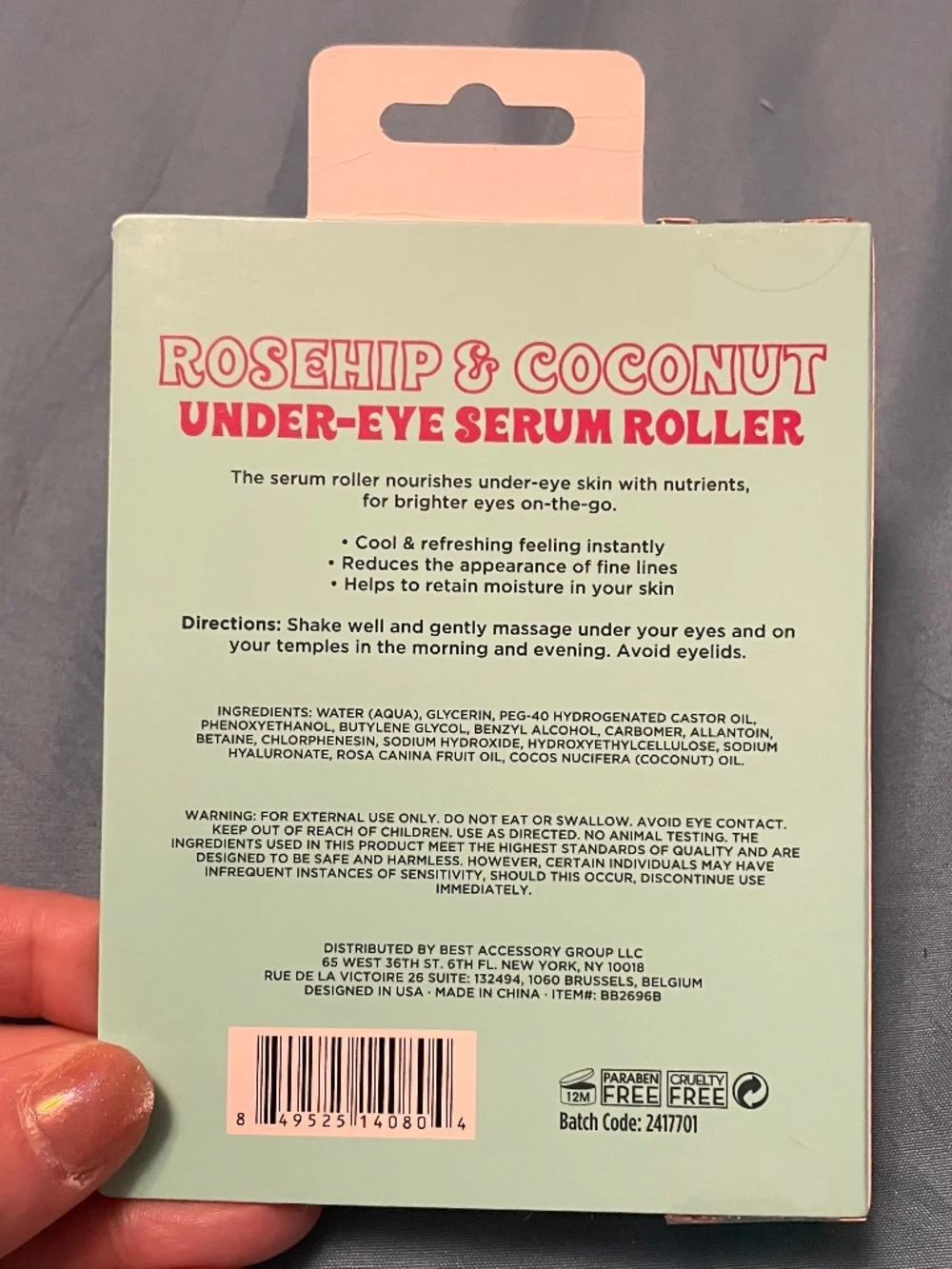 My Beauty Spot Rosehip & Coconut Under-Eye Serum Roller